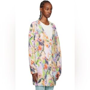 Stine Goya Vega Cardigan Abstract Sz S Floral